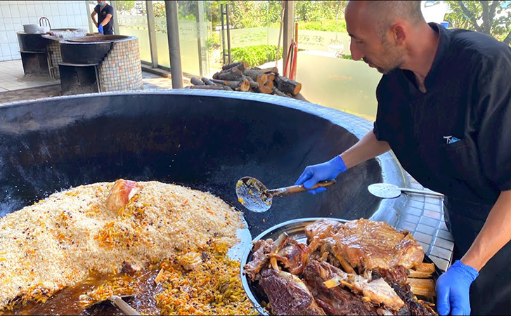 Мясо в казане как готовят узбеки на большой праздник. Подсмотрели рецепт и делимся