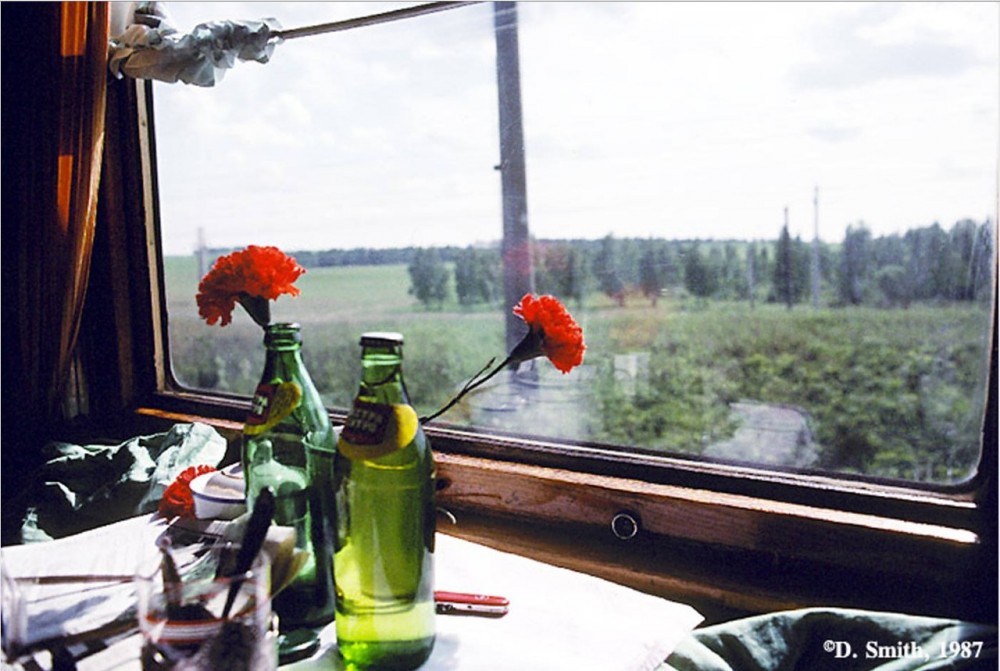 1988 год. Транссиб. Из окна вагона.