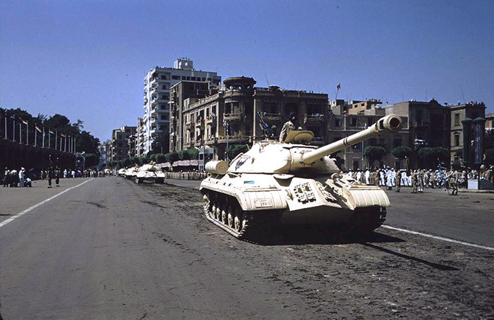 Парад в Каире с участием танков ИС-3 СССР, война, история, факты