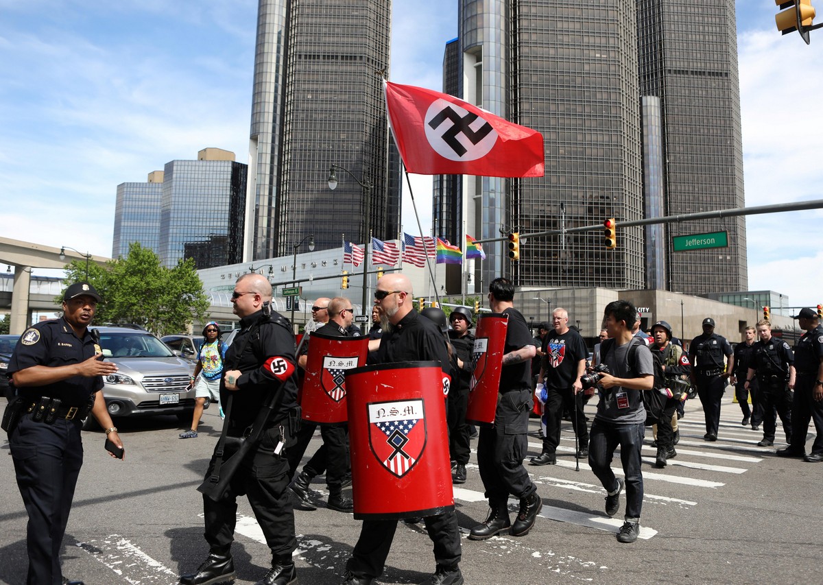 Неонацист что это. Национал Социалистическая партия США. Ультраправые в Германии неонацисты Германии. Флаг неонацистов США. Современные нацисты.