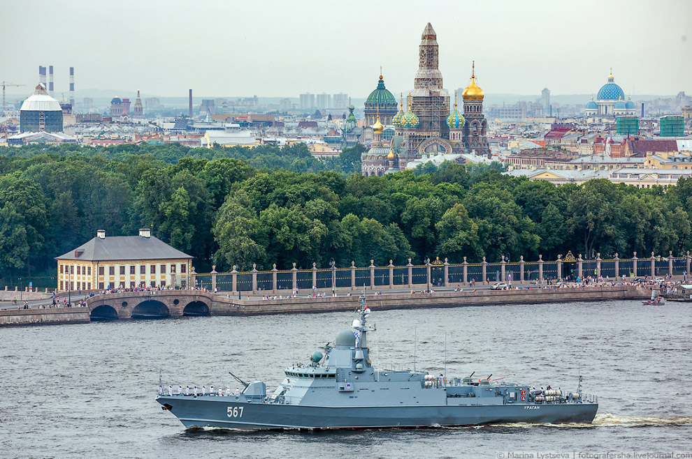 Как готовятся к параду ВМФ 2018 в Санкт-Петербурге