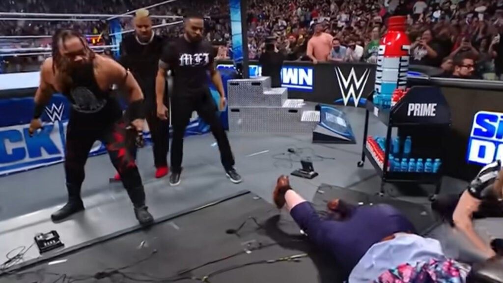 Bloodline Destroys Manager Paul Heyman