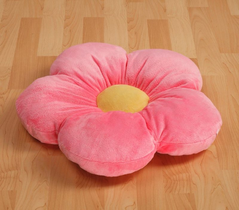 Как сшить подушку в форме цветка: выкройка, идеи