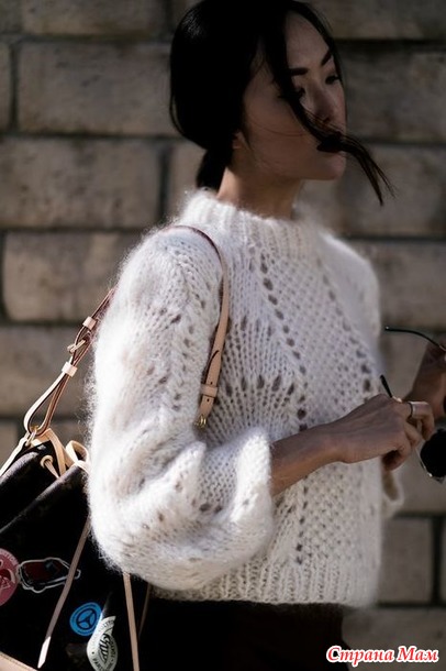 А мы вяжем и думаем, а модно? А носят? Сомневаемся... А зря, модно всё! вязание,женские хобби,рукоделие,своими руками,умелые руки