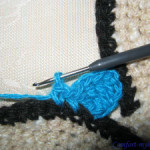 Оригинальный вязаный коврик (4)