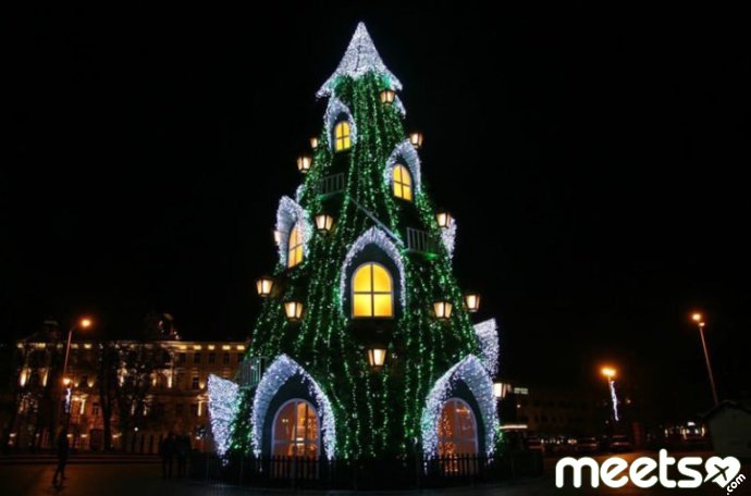 unusual christmas tree