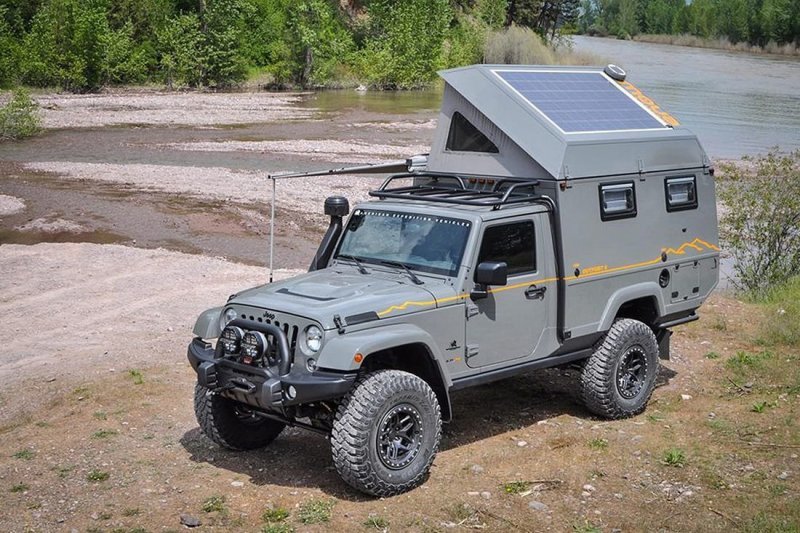 Дом на колесах повышенной проходимости из внедорожника Jeep Wrangler Дом на колесах повышенной проходимости из внедорожника Jeep Wrangler Wrangler, jeep, jeep wrangler, авто, автомобили, внедорожник, дом на колесах, кемпер