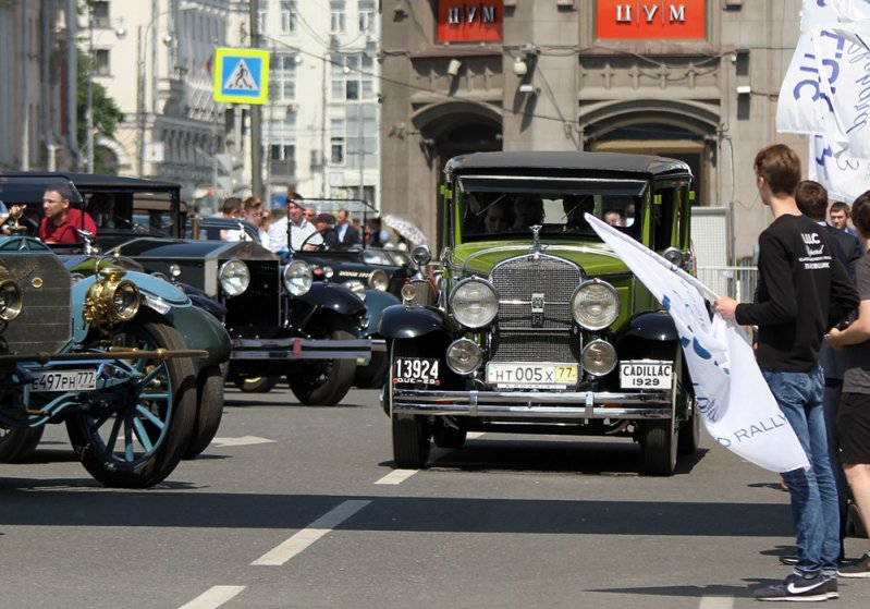 Ежегодное ралли ретро-автомобилей в Москве отлдтаймер, ралли, ретро автомобили