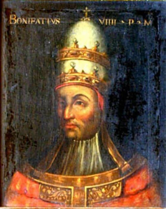 Папа Бонифаций VIII. \ Фото: pinterest.com.
