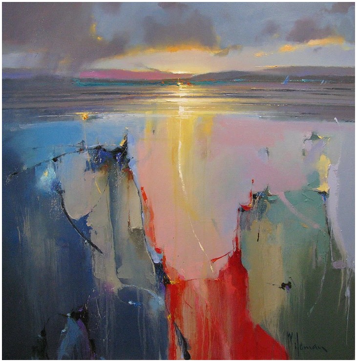 Художник Peter Wileman. Игра света живопись