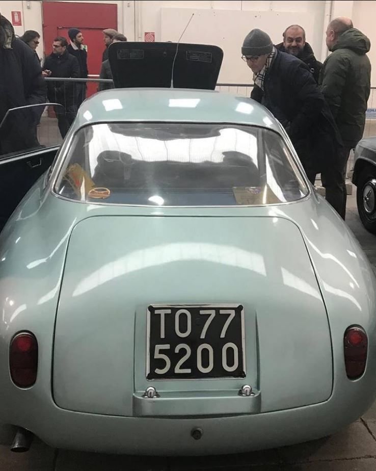 Редкая Alfa Romeo Giulietta SZ 1962 хранилась в подвале 35 лет 