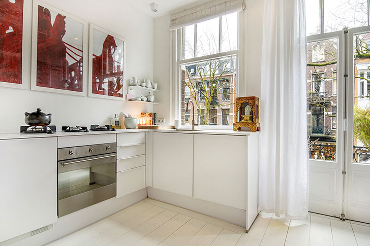 Квартира с интересным дизайном в Амстердаме Квартира с интересным дизайном в Амстердаме идеи для дома,интерьер и дизайн