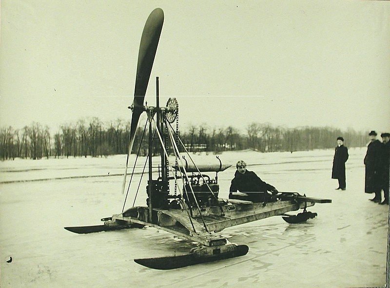 Аэробуер В.Т. Лебедева. Санкт-Петербург, 1900-е годы Весь Мир в объективе, ретро, старые фото