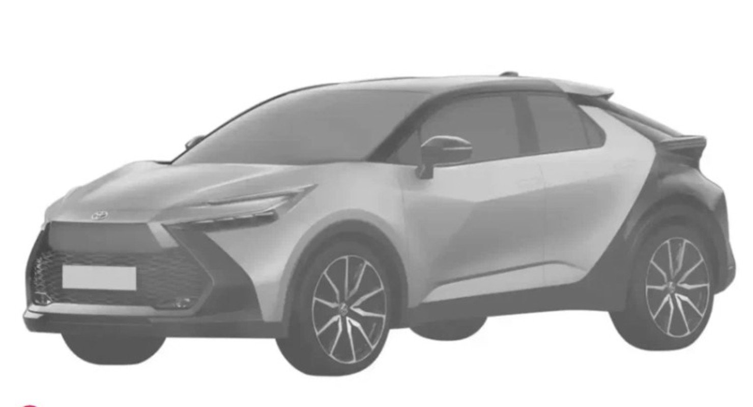 Toyota запатентовала загадочный кроссовер — возможно, это новый C-HR