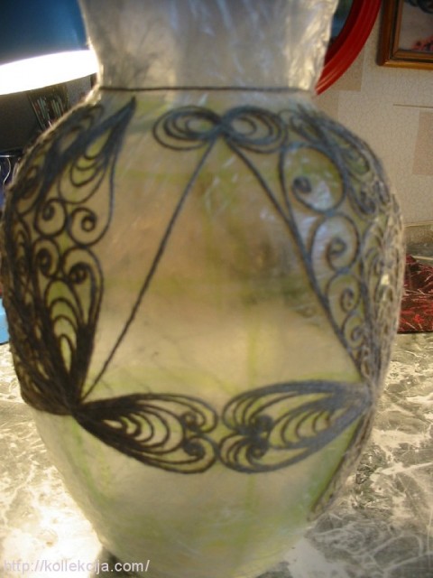 Филигрань из джутового шнура джут,рукоделие,своими руками,филигрань