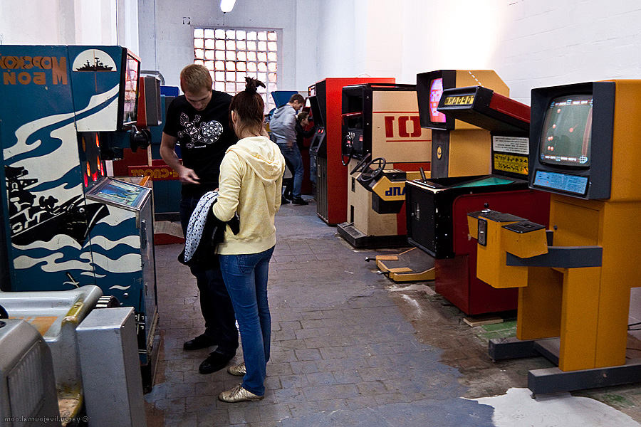 Советские игровые автоматы музей