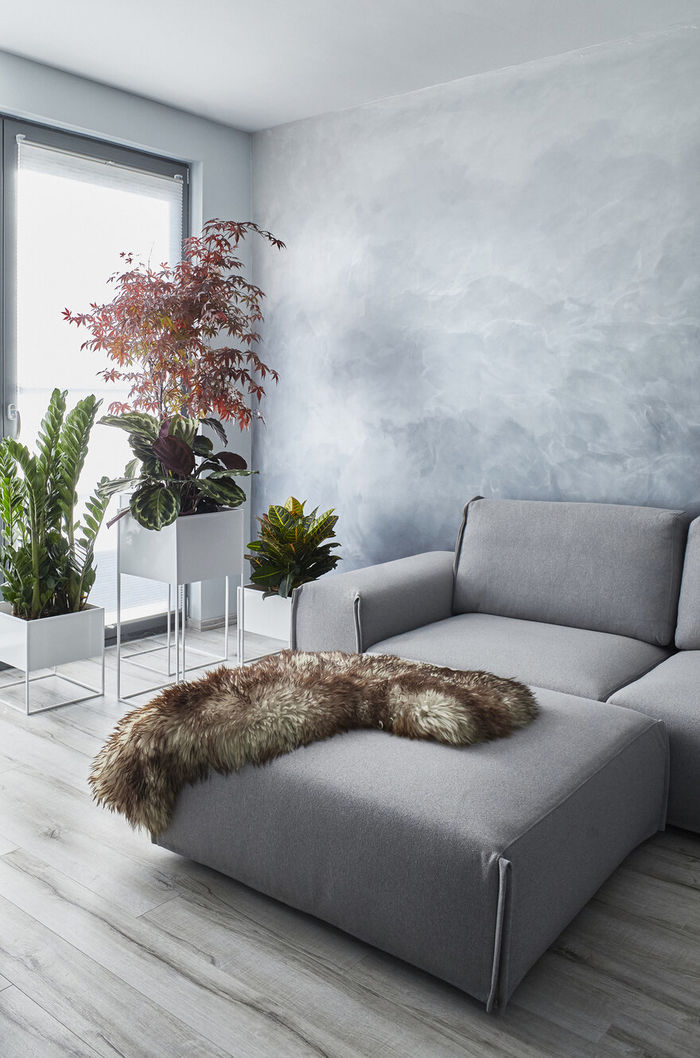 Воздушная и светлая квартира с креативной планировкой зигзагом Воздушная и светлая квартира с креативной планировкой зигзагом зонирование,интерьер и дизайн,квартира,планировка