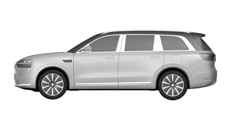 Huawei AITO M9 был показан на патентных изображениях. Конкурент Li Auto L9