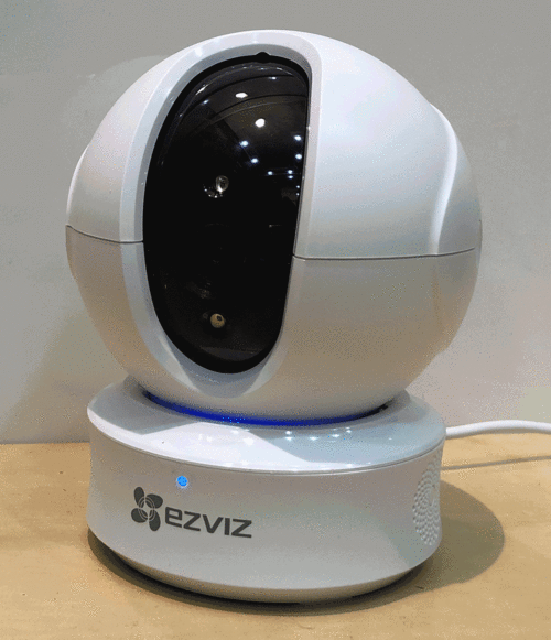 Ezviz C6CN - обновленная камера для умного дома камеры, камеру, камера, можно, EZVIZ, только, памяти, видео, время, доступ, позволяет, камере, обзора, Камера, объектив, может, получить, вращения, сжатия, настройки
