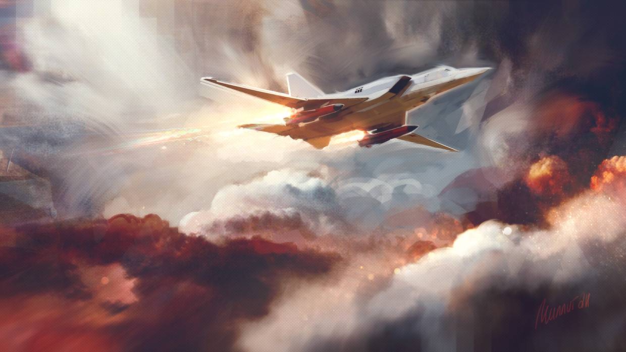 Российские Ту-22М3 пролетели над нейтральными водами Черного моря