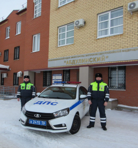 В Оренбургской области местный житель выразил благодарность инспекторам ДПС города Абдулино