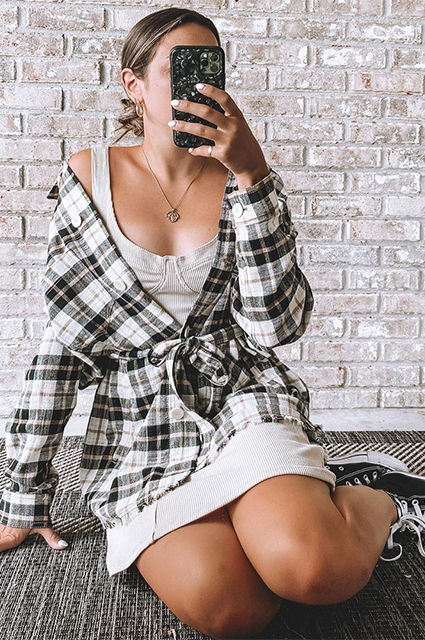 7 идей, как носить фланель осенью Новости моды