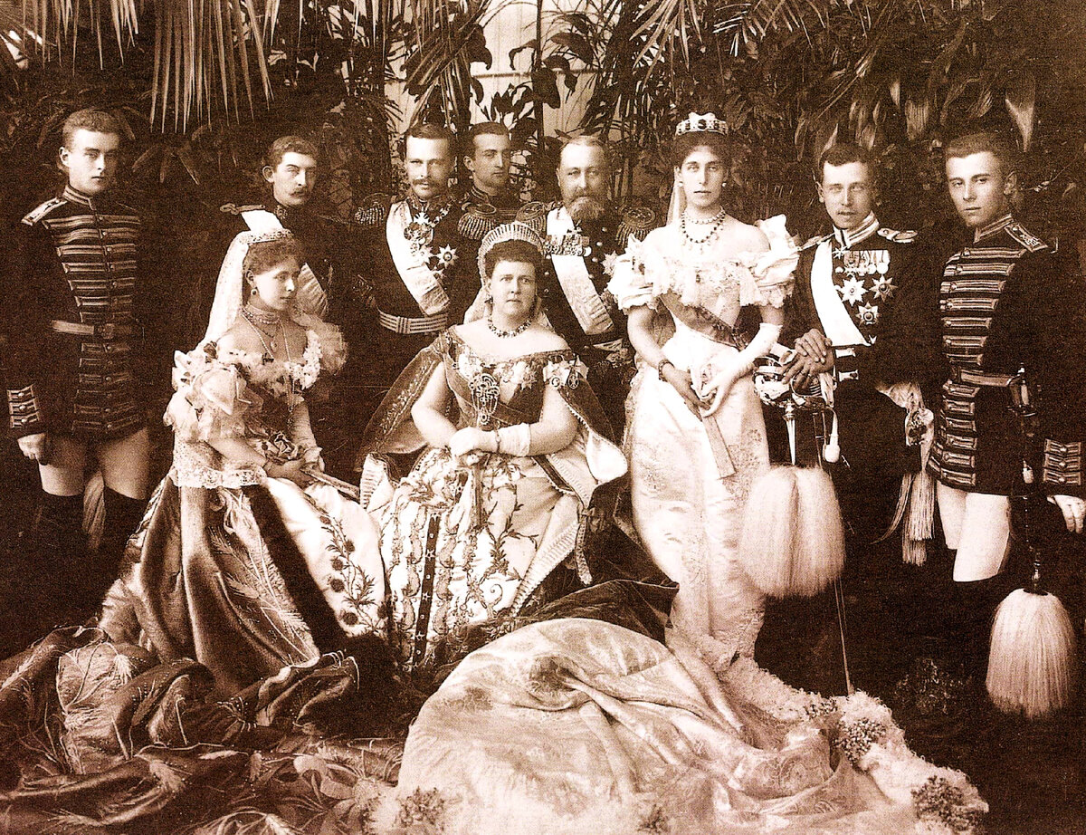 Свадьба герцога Эрнста Людвига и Виктории-Мелиты, 1894 год