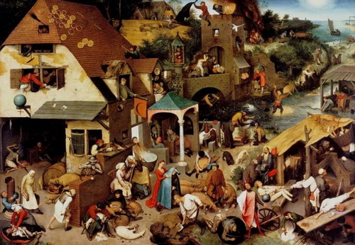 Друг у друга на головах. Картины ПитераБрейгеля (1525—1569) наглядно демонстрируют, что уже 500 лет назад Европа былаперенаселена