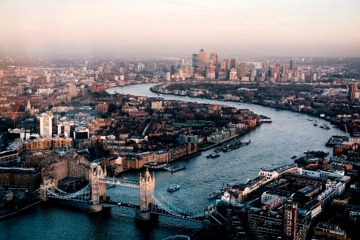 Панорама Лондона, вторая половина 20 века. /Фото: under35.me