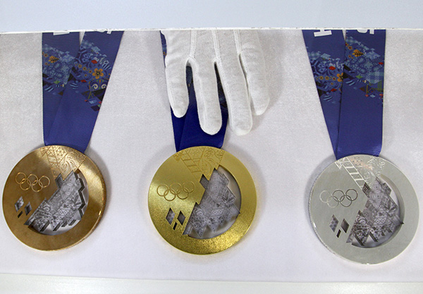 Медали зимней Олимпиады Сочи-2014