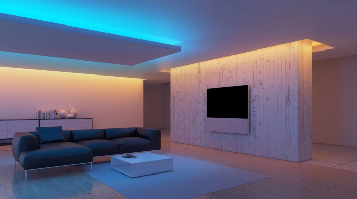 10 идей использования в интерьере светодиодной ленты, которая сделает жилище особенным декор,для дома и дачи,идеи и вдохновение,интерьер