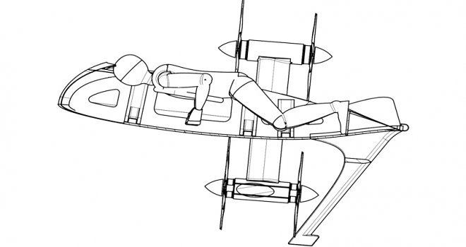 Разработано электрическое летающее такси Zeva Aero в стиле «летающей тарелки» будет, положении, вертикальный, eVTOL, выполнять, диска, тарелки», части, стороны, может, располагается, которые, пассажиров, «летающей, компании, движение, рабочем, около, доставки, отвечают