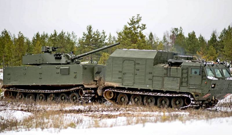 Маневренная война в межсезонье: двухзвенные боевые бронированные машины повышенной проходимости