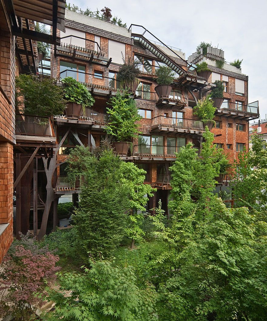 Уголок природы в городе: проект Urban Treehouse гид,мир,путешествия,самостоятельные путешествия,туризм