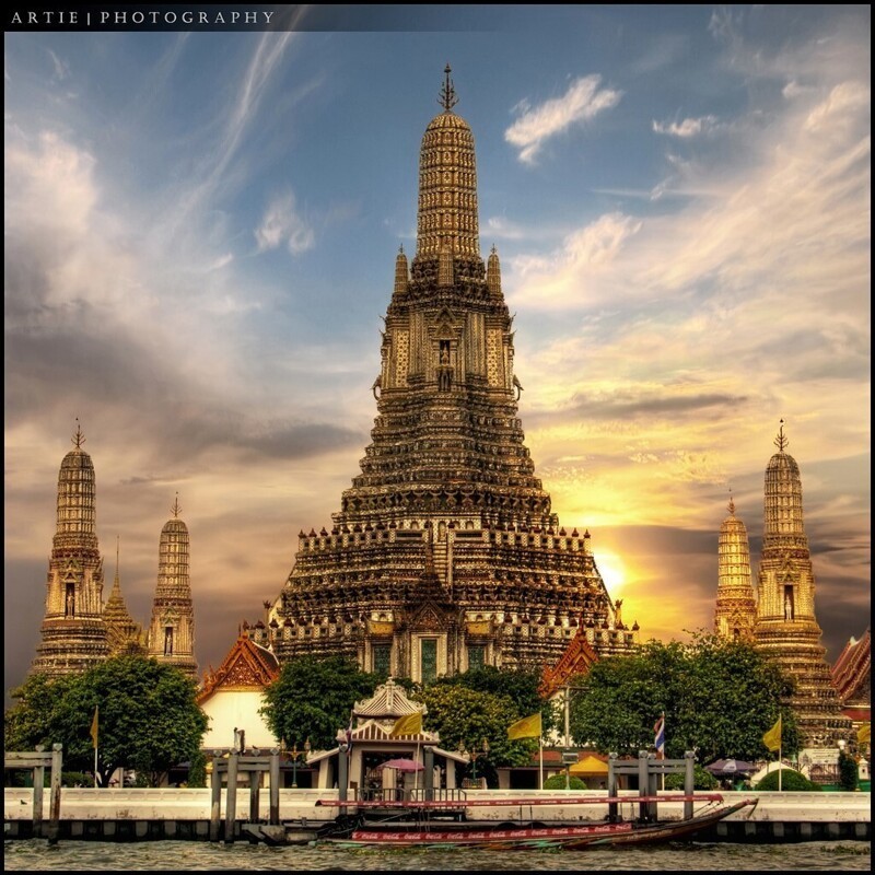 Совершенно неземной храм Ват Арун в Таиланде, от одного вида которого захватывает дух Азия,архитектура,Таиланд