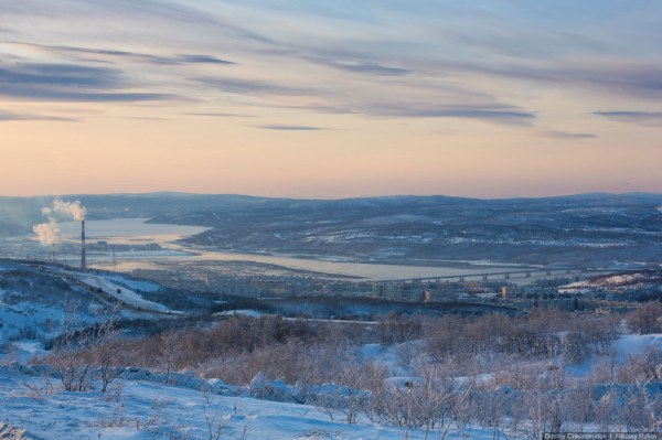 Мурманск - город за Северным полярным кругом (38 фото)