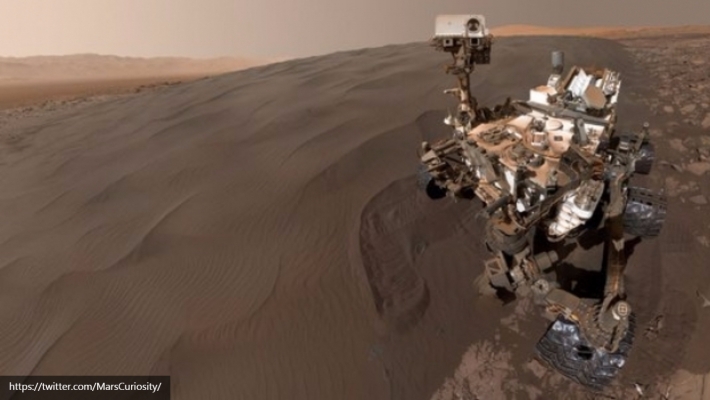 Марсоход NASA обнаружен «земной» минерал на Марсе
