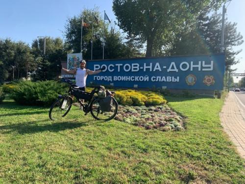 Вологжанин в путешествие до Абхазии на велосипеде отправился. 02