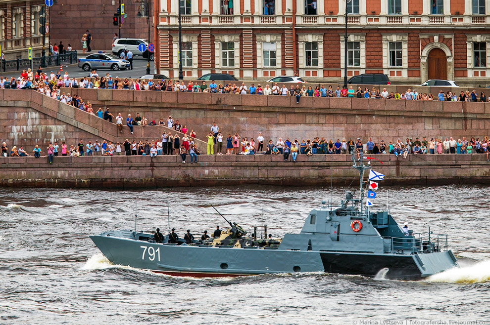 Как готовятся к параду ВМФ 2018 в Санкт-Петербурге