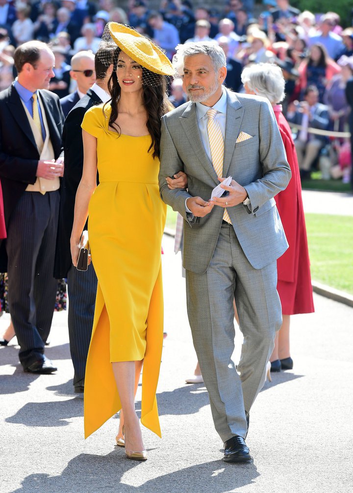 royal wedding george and amal cloonet