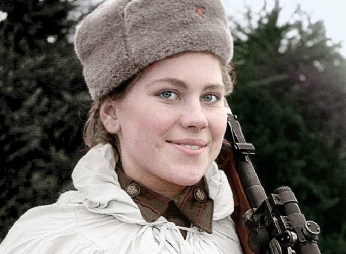 Советский снайпер Роза Шанина. | Фото: picturahistoria.com.