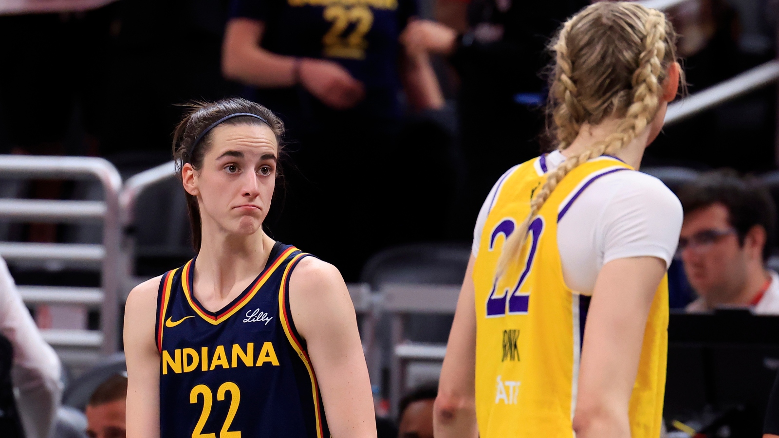 WNBA rookies Caitlin Clark and Cameron Brink