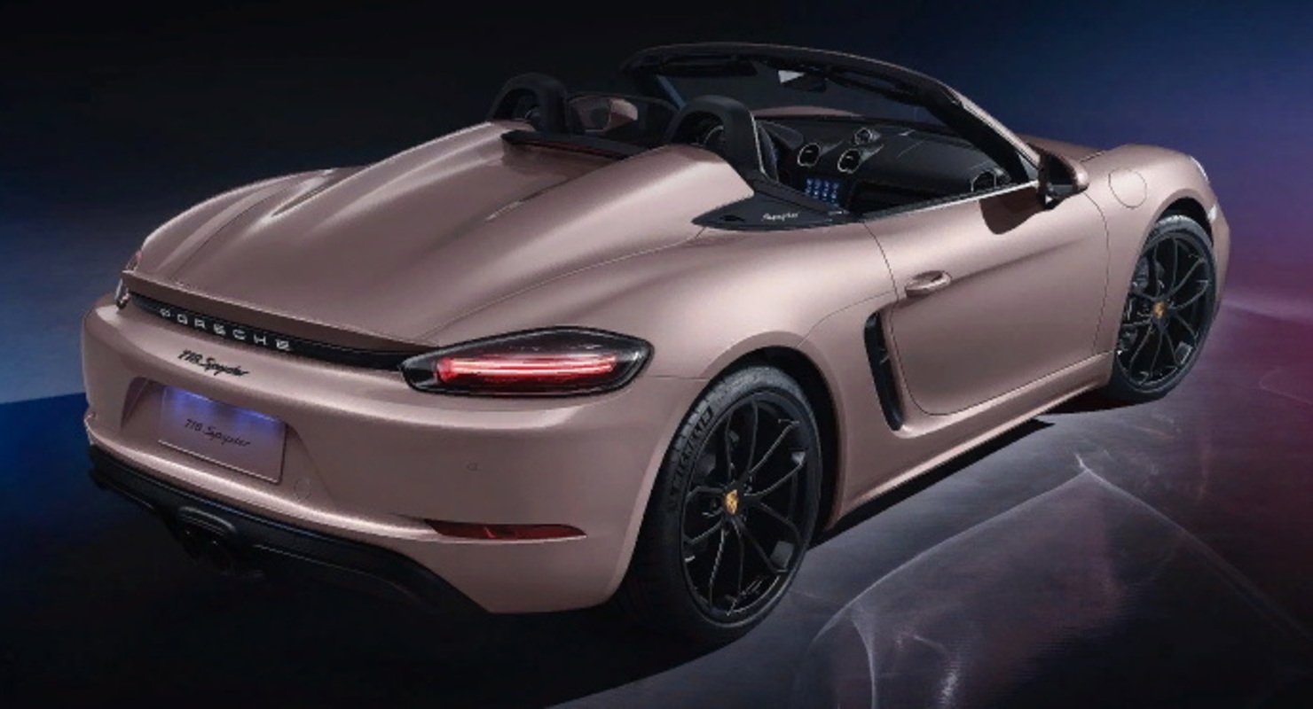 Китайцы получили тщедушный Porsche 718 Spyder