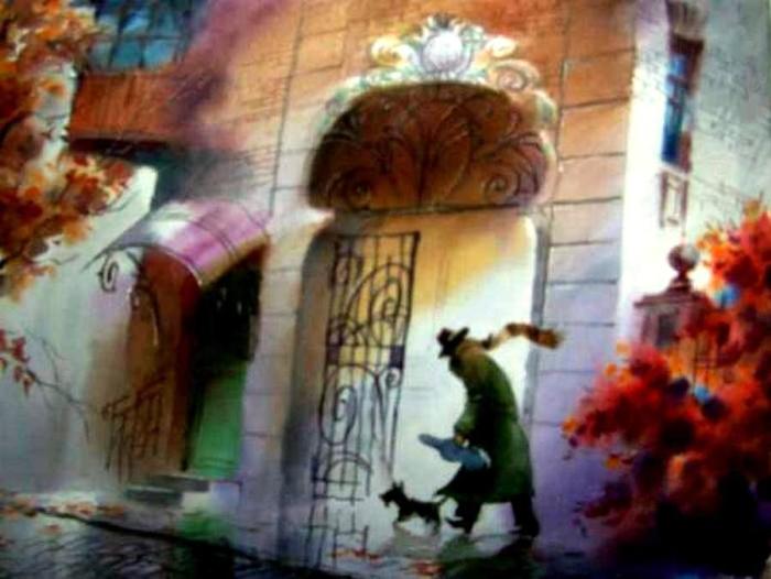 «Капризные» акварели с вихрем эмоций, на которых становятся добрыми даже корабли и кошки «Капризные» акварели с вихрем эмоций, на которых становятся добрыми даже корабли и кошки