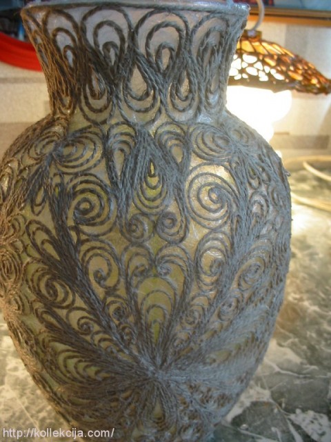 Филигрань из джутового шнура джут,рукоделие,своими руками,филигрань