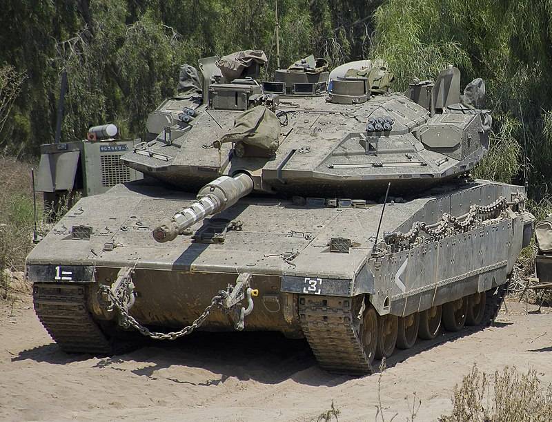 Результаты первого боевого применения израильского танка Merkava