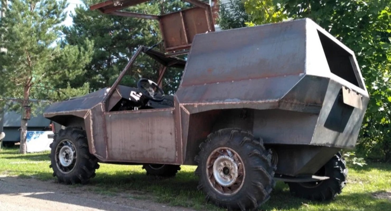 «Шах» — суровая специальная машина или внедорожник-амфибия -