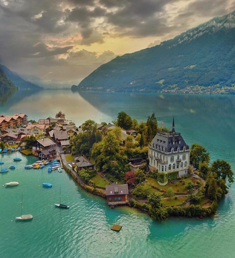 Iseltwald, Switzerland Iseltwald, Switzerland красивые места, мир, планета, природа, путешествия