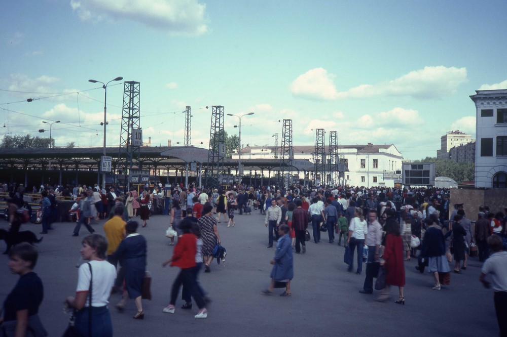 1982 год. Москва. Ярославский вокзал.
