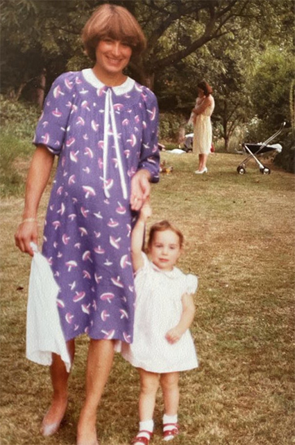 Кэрол Миддлтон с дочерью Кейт